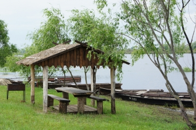 Беседка с мангалом